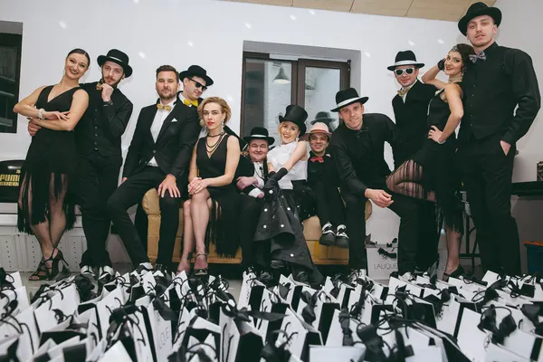 Концерт Gatsby Orchestra и балет Gold Diggers на торжественном приеме в особняке Спиридонова — фото 4
