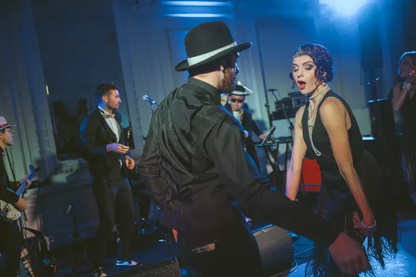 Концерт Gatsby Orchestra и балет Gold Diggers на торжественном приеме в особняке Спиридонова — фото 13